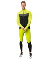 Vaude cyklistický dres Posta LS Tricot, pánsky, neon yellow