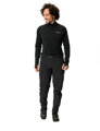 Vaude cyklistické nohavice Qimsa Softshell II, pánske, black/black