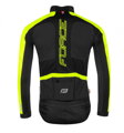 FORCE bunda X100, zimná, čierna-fluo