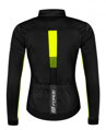 FORCE dámska bunda FROST softshell, čierno-fluo