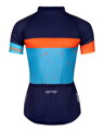 FORCE dres SPRAY LADY krátky rukáv, modro-oranžový