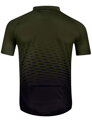 FORCE dres MTB ANGLE, krátky rukáv, army