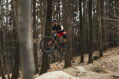 FORCE dres MTB ANGLE, krátky rukáv, army