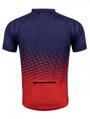 FORCE dres MTB ANGLE, krátky rukáv, modro-červený