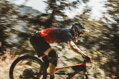 FORCE dres MTB ANGLE, krátky rukáv, modro-červený
