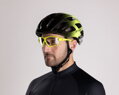 FORCE prilba HAWK, čierno-fluo