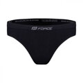 FORCE dámska spodná bielizeň - bikiny 3 pack, čierna