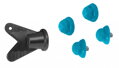FORCE tretry MTB POINTS dámske, bielo-čierne