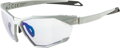 ALPINA Cyklistické okuliare TWIST SIX V(M) smoke-grey mat, mirror