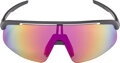 ALPINA Okuliare TURBO PRO S black-met. matt Q-LITE pink