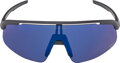ALPINA Okuliare TURBO PRO S black matt Q-LITE blue