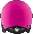 ALPINA Juniorská lyžiarska prilba ZUPO VISOR Q-LITE  ružová matná