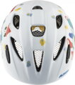 ALPINA Cyklistická prilba Ximo biela-medvedík