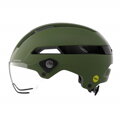 ALPINA Cyklistická prilba BLOOM VISOR MIPS olivová matná
