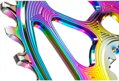 absoluteBLACK SRAM Oval Boost 148 rainbow