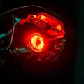 LEZYNE Zadné svetlo SADDLE Ai ALERT 250