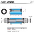 FSA stredové zloženie - kľúk M/EXO 24mm na PF92/PF89.5