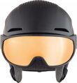 ALPINA Lyžiarska prilba ALTO Q-LITE black matt/gold