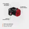 Lezyne svetlo zadné FEMTO USB C DRIVE REAR