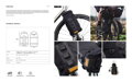 Restrap Fork Bag taška na vidlicu, 5 l, čierna