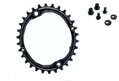 absoluteBLACK Oval 104/64BCD čierny