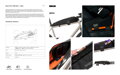 Restrap Race Top Tube Bag Long taška na rám, 2 l, čierna