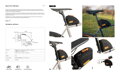 Restrap Rear Top Tube Bag taška na rám, 1 l, čierna