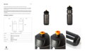 Restrap Contour fľaša, 750 ml, sivá
