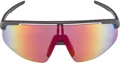 ALPINA Okuliare TURBO PRO black matt Q-LITE red