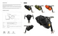 Restrap Tool Pouch podsedlová kapsička, 0.6 l, oranžová