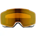 ALPINA Lyžiarske okuliare TAOS Q-LITE white-earth matt/mirror gold