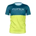 Force dres KID MTB CHEERY, modro-limetkový