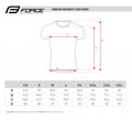 FORCE dres MTB ANGLE, krátky rukáv, fluo-modrý