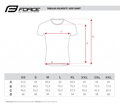FORCE dres MTB ANGLE, krátky rukáv, modro-červený