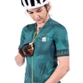 LEATT cyklistický dres krátky rukáv MTB Endurance 5.0 , dámsky ,  Lagoon
