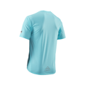 Leatt dres s krátkym rukávom MTB Trail 1.0 X-Flow, pánsky, aqua
