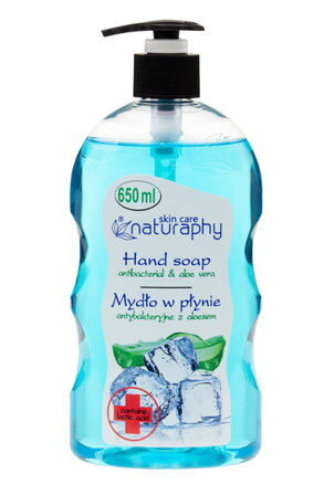 Mydlo antibakteriálne NATURAPHY aloe vera 650 ml