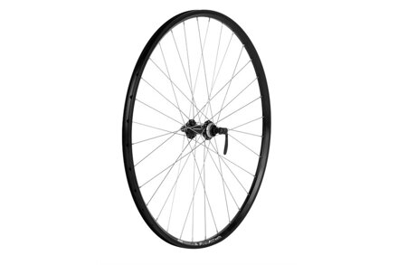 Koleso DEMA MTB Disc 28/29" čierne predné s QR, uchytenie 6 dier