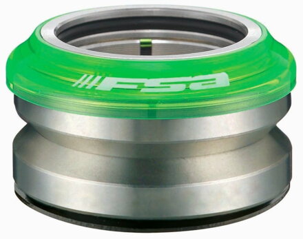 FSA hlavové zloženie IMPACT transparent green 15mm alloy 1-1/8 - OD 44