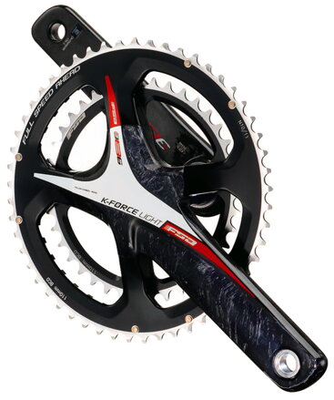 Kľuky FSA K-Force Light ABS 386EVO, 53/39, 172.5mm