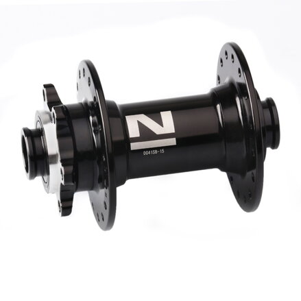 Náboj Novatec D041SB-15, predný, 32-dierový, čierny (N-logo)