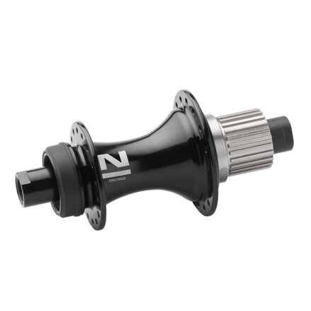Náboj Novatec D462SB-CL-B12-MS, boost MicroSpline, čierny, 32-dierový (N-logo)