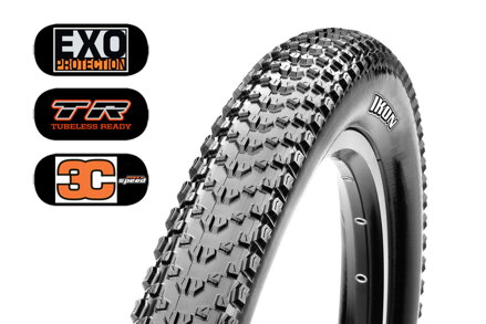 Plášť MAXXIS Ikon 26x2.20 kevlar EXO TR 120TPI 3C Maxx Speed