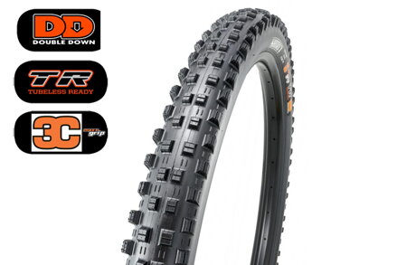 Plášť MAXXIS Shorty 2.0 27.5 x 2.40 WT kevlar DD TR 120 TPI 3C Maxx Grip