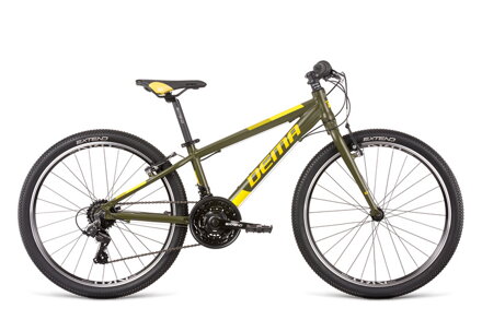 Bicykel Dema RACER 24 army green