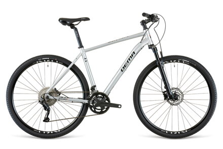 Bicykel Dema AVEIRO 9 silver - black M/18'