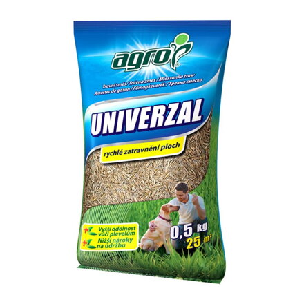 AGRO Trávna zmes UNIVERZAL 0,5 kg
