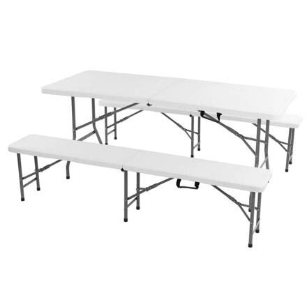 Set záhradného nábytku - HECHT FOLDIS WHITE SET