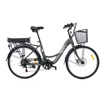 Elektrobicykel - HECHT PRIME GREY