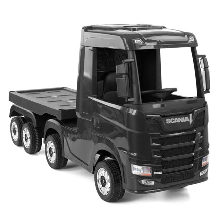 Detské nákladné autíčko - SCANIA R SERIES BLACK